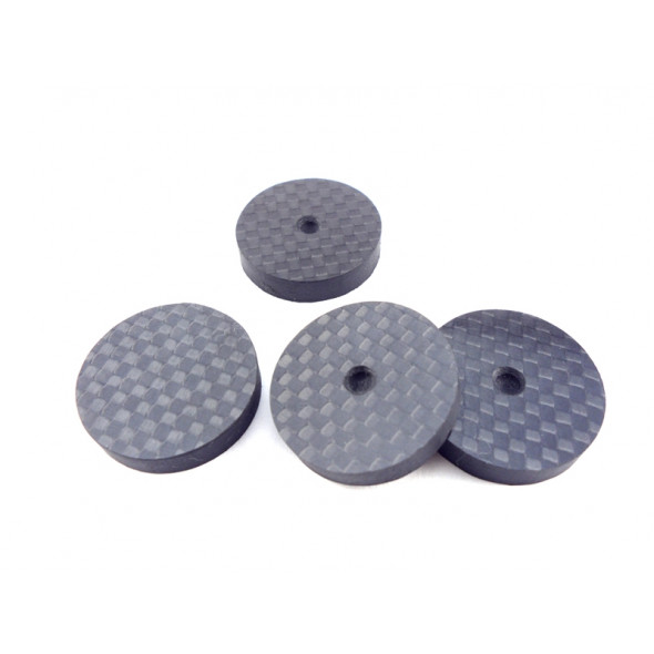 SonarQuest SQ-DP011 Hiend performance Carbon Fiber Speaker foot isolation gaskets