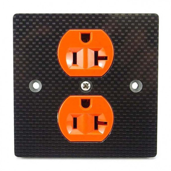 SonarQuest SQ-QC011 Carbon Fiber Hiend Mains Wall Sockets