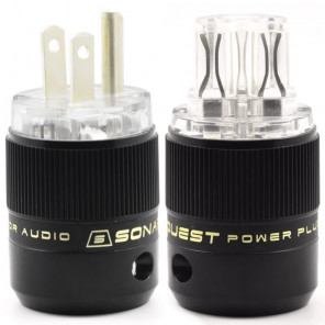 SonarQuest SE-AgP(T) & SE-AgC(T) CRYO AG Silver Plated Series Audio Grade AC Power Plug Connector