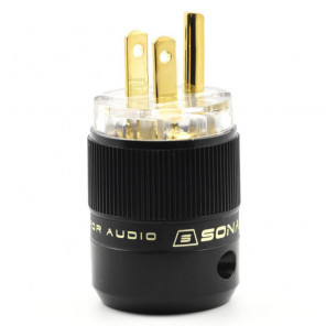 SonarQuest SE-GP(T) Gold Plated Series HiFi Audio Grade AC Power Plug Connector