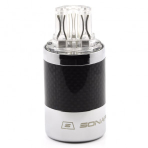 SonarQuest SQ-C39(Ag)T Carbon Fiber Edition CRYO AG Silver Plated Series Hi-End IEC AC Power Plug Connector