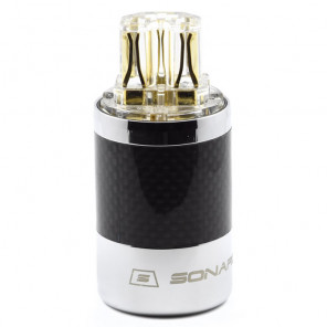 SonarQuest SQ-C39(G)T Carbon Fiber Edition Gold Plated Series High End IEC AC Power Plug Connector