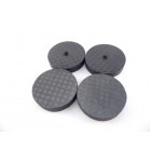 SonarQuest SQ-DP011 Hiend performance Carbon Fiber Speaker foot isolation gaskets