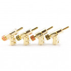 SonarQuest SQ-QT11 24k Gold plated Series Hi-Fi Lock Banana Plug Connector