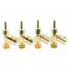 SonarQuest SQ-QT11 24k Gold plated Series Hi-Fi Lock Banana Plug Connector