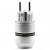 SonarQuest E25-R(T) Aluminum Alloy Rhodium Plated Series Audio Grade EU Schuko Power Plug Connector