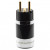 SonarQuest SQ-E39(G)D Carbon Fiber Edition Gold Plated Series High End EU Schuko Power Plug Connector