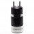 SonarQuest SQ-E39(R)B Carbon Fiber Edition Rhodium Plated Series High End EU Schuko Power Plug Connector